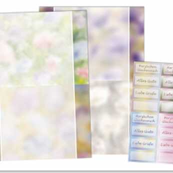 Dufex Multifunktionskarten Set floral, bunt