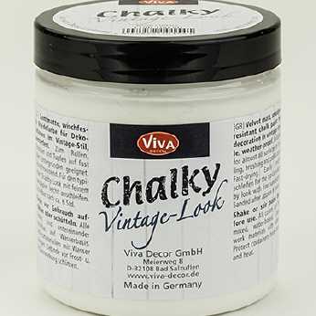 Viva Decor Chalky Vintage Look wei&szlig;