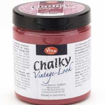 Viva Decor Chalky Vintage Look bordeaux
