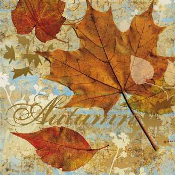 Servietten Herbstbl&auml;tter