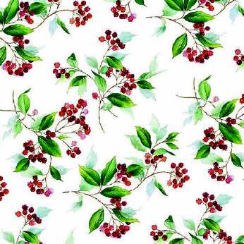 Servietten Winterblumen