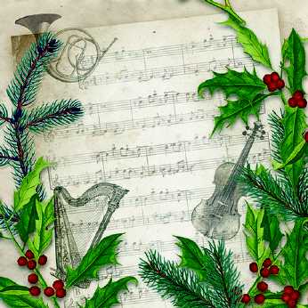 Servietten Christmas Song