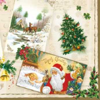 Servietten Merry Christmas