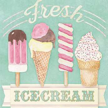Servietten Icecream