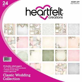 Heartfelt Creations Paper Pad Classic Wedding