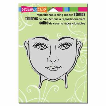 Stampendous Cling Beauty Face
