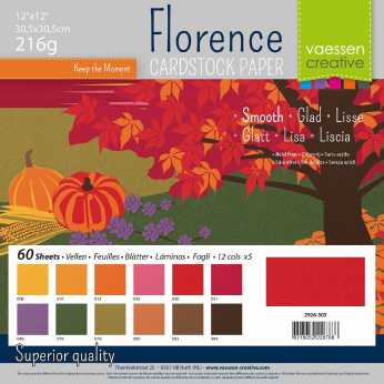 Florence • Cardstock smooth multipack Autumn
