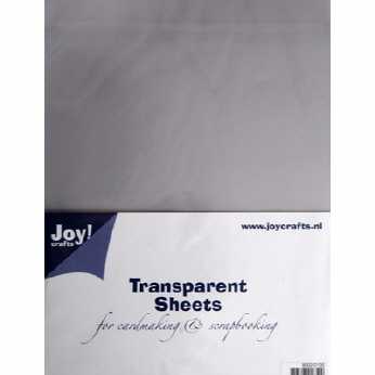Joy Crafts Transparent Sheets A4