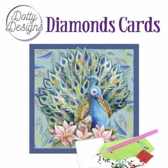 Diamond Cards Peacock