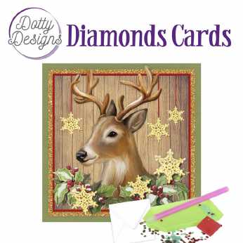 Diamond Cards Deer