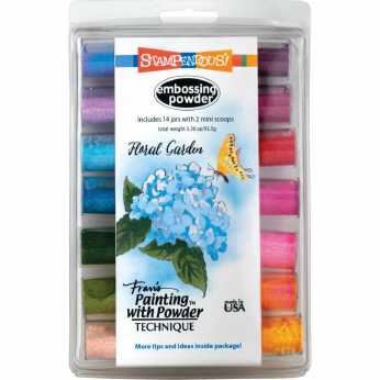 Stampendous Embossing Kit Scenic Selection