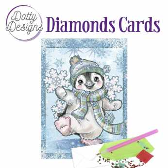 Diamond Cards Pinguin