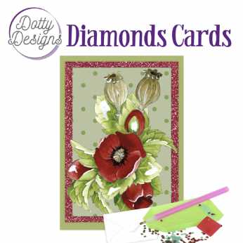 Diamond Cards Poppy