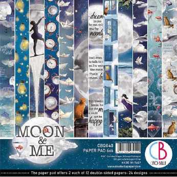 Ciao Bella Paper Pad Moon & Me 6x6"