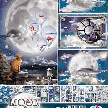 Ciao Bella Paper Pad Moon & Me 6x6"