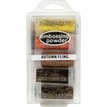 Stampendous Embossing Kit Autumn Fling