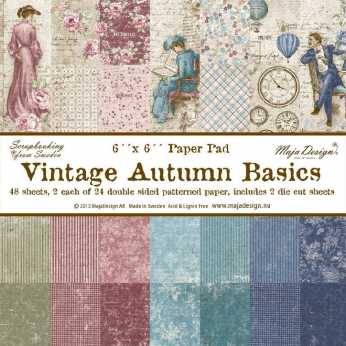 Maja Design Paper Pad Vintage Autumn Basics