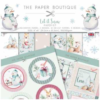 The Paper Boutique Paper Kit Let it Snow