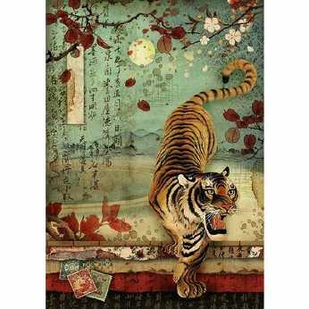 Stamperia Rice Paper Tiger