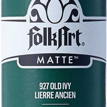 Folkart Acrylic Matte Old Ivy