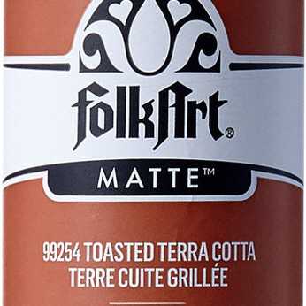 Folkart Acrylic Matte Toasted Terra Cotta