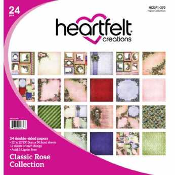 Heartfelt Creations Paper Pad Classic Rose