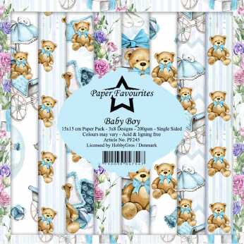 Paper Favourites Paper Pad Baby Boy 6x6"