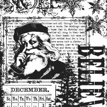 Tim Holtz Stempel Collection christmas miracle