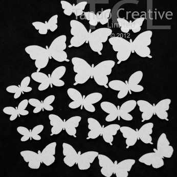 Chipboard Die Cuts Butterflies minis