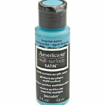 Americana multi-surface satin turquoise waters