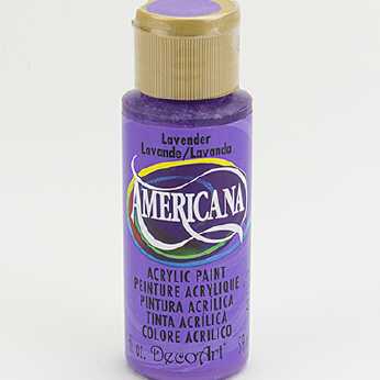 Americana acrylic paint lavender