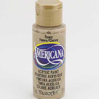 Americana acrylic paint fawn