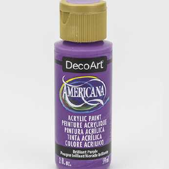 Americana acrylic paint brilliant purple