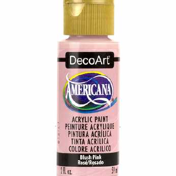 Americana acrylic paint blush pink