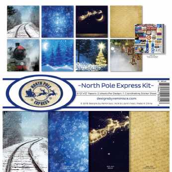 Reminisce Collection Kit North Pole Express