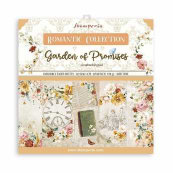 Stamperia Paper Pad Garden of Promises 12x12"