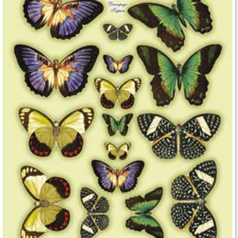 Dufex Stanzbogen Tiere - Schmetterlinge 2