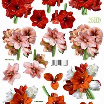 3D Stanzbogen Blumen, Le Suh