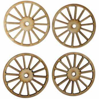 Designs by Shellie Wooden Wagon Wheels