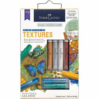Faber-Castell Metallic Textures Kit