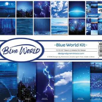 Reminisce Collection Kit Blue World