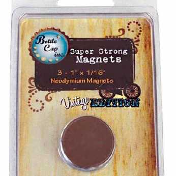 Bottlecap Vintage Magnets 1"