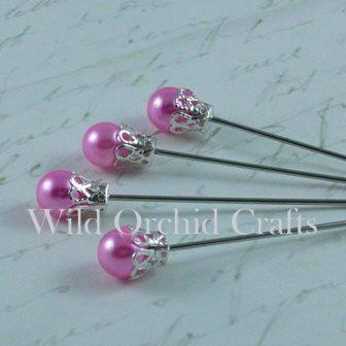 Baby Pink Crown Pins