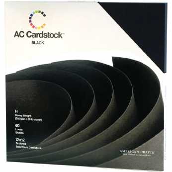 AC Cardstock Pack Black