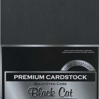 Core'dinations Premium Cardstock Black Cat