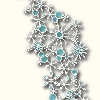Memory Box Stencil Snowflake Flurry