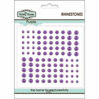 Klebesteine Rhinestones Purple