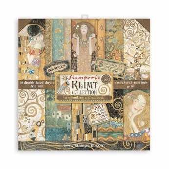 Stamperia Paper Pad Klimt 6x6"