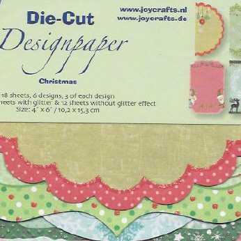 Joy Crafts Papierblock Die Cut, Designpapier Love