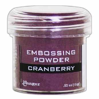 Ranger Embossing Powder Metallic Cranberry